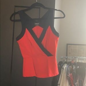 Peplum top from Bebe. Like new condition